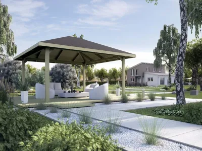 Gartenlaube Gartenoase 651 A Gr. 2 Produktbild #1