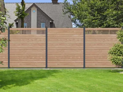 Bohlenset für Steckzaunsystem GARDO XL DIY Lärche Produktbild #6