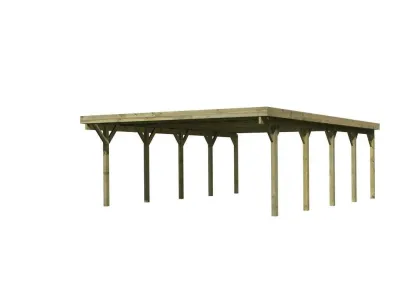 Carport Doppel 3 CLASSIC Produktbild #2