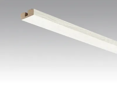 Wand- und Deckenleiste Eiche weiß deckend 4069 Dekor Produktbild #1