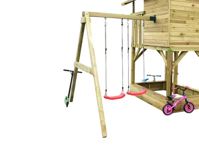 Doppelschaukelanbau Doppelschaukel-Modul KDI für Prestige Garden Stelzenhäuser Produktbild #1