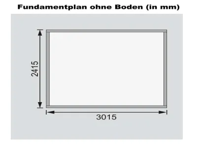 Gartenhaus Stockach 5 19 mm terragrau Produktbild #2