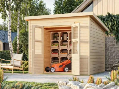 Gerätehaus Merseburg 5 14 mm naturbelassen Produktbild #1