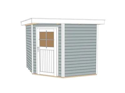 Gerätehaus 229 Gr. 1 21 mm grau Produktbild #3