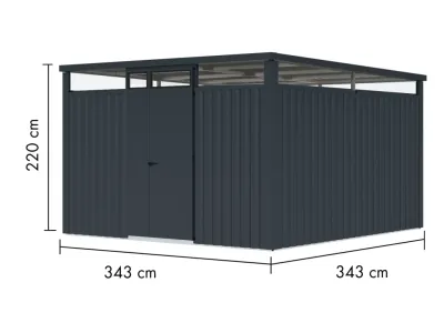 Metall-Gerätehaus "Østen 3,5" Produktbild #6