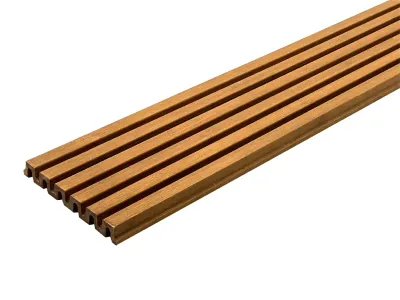 Fassadenverkleidung Bambus Rhombusoptik schmal, für den Außenbereich Produktbild #6