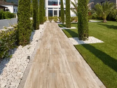 Feinsteinzeug Keramik-Terrassenplatte Foresta Chiaro Produktbild #3