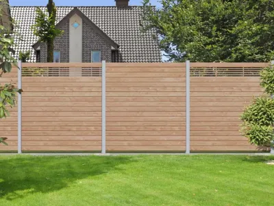 Bohlenset für Steckzaunsystem GARDO XL DIY Lärche Produktbild #10