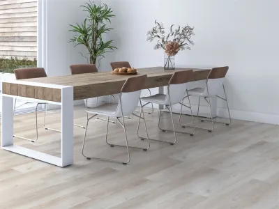 Designboden Plusnatura Eiche Jura hell Beige Landhausdiele inkl. Trittschalldämmung Produktbild #5