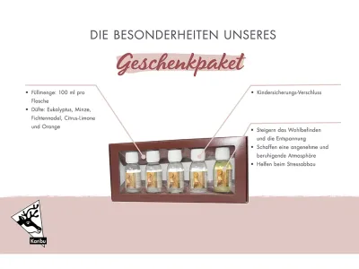 Saunaaufguss Konzentrat Set 5-teilig Produktbild #2