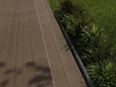 Terrassendielen WPC Premium dunkelbraun Produktbild #4