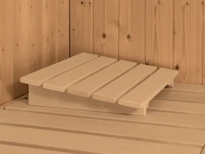 Sauna Systemsauna Sodin mit Dachkranz, inkl. 9 kW Ofen mit externer Steuerung Produktbild #10