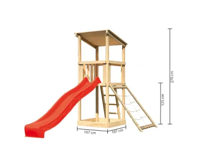 Spielturm Anna naturbelassen mit Varianten Produktbild #4