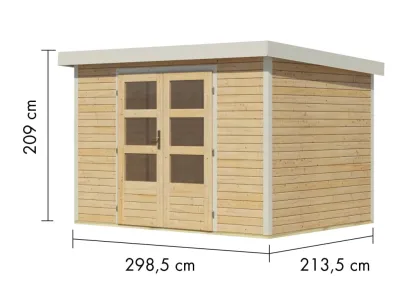 Gartenhaus Jupiter 4 19 mm Produktbild #4