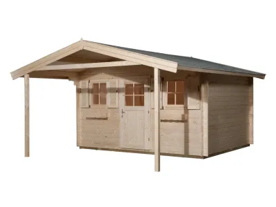 Gartenhaus 135 A Gr. 2 45 mm naturbelassen Produktbild #2