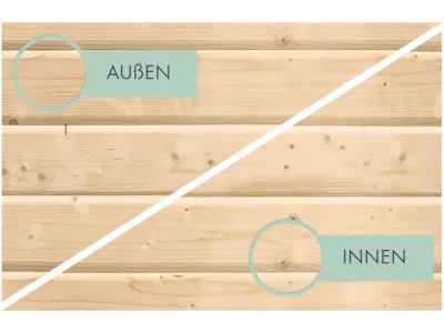 Stelzenhaus Benjamin SET naturbelassen Produktbild #5