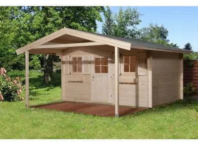 Gartenhaus 135 A Gr. 2 45 mm naturbelassen Produktbild #1