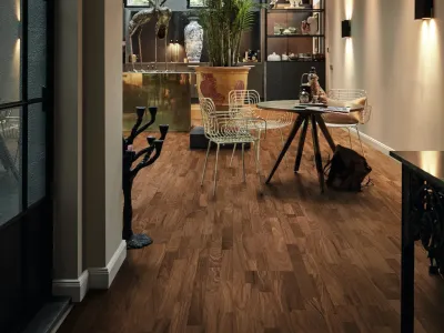 Parkett PC 200 Nussbaum amerikanisch harmonisch 9043 Schiffsboden Gebürstet Produktbild #2