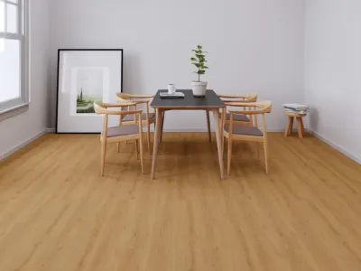 Vinylboden Premium Klebevinyl Eiche Hellbraun Landhausdiele Produktbild #1