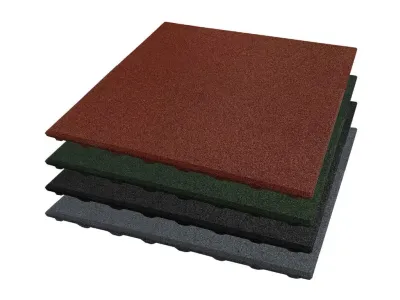 Fallschutzmatte 50x50 cm 25 mm stark Produktbild #2