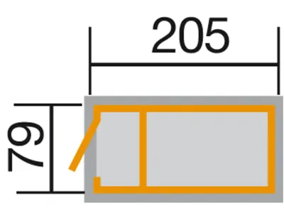 Profi-Hochbeet 669 21 mm grau Produktbild #2