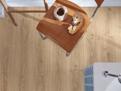 Designboden Stieleiche natur DD 600 S Landhausdiele Produktbild #4