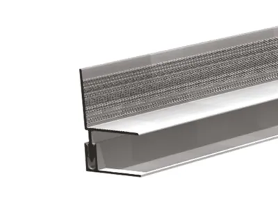 Aluminium Wandabschluss inkl. Alu Befestigung Produktbild #1