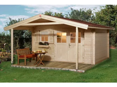 Gartenhaus 136 A Gr. 1 45 mm naturbelassen Produktbild #1