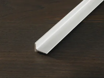 Abschlussprofil PROFACE Aluminium beschichtet Brillantweiß Produktbild #1
