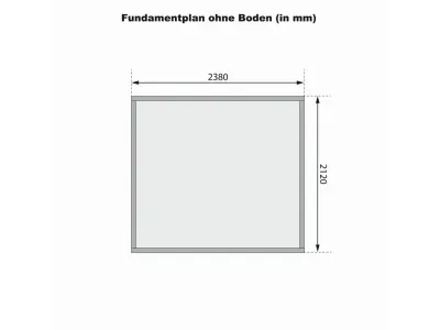 Fasssauna Quadro 1 Plus 38 mm naturbelassen mit bronzierter Ganzglastür Produktbild #7