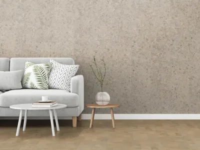 Kork Wandfliese MAT Limestone mit CORKGUARD-Oberfläche Produktbild #1