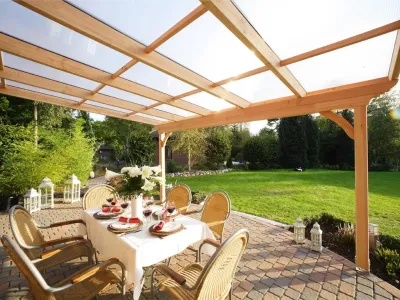 Terrassenüberdachung Ravenna naturbelassen Produktbild #4