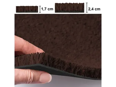 Kokosmatte Braun Fußmatte Fußabtreter Schmutzfangmatte Türmatte Fußabstreifer Produktbild #7