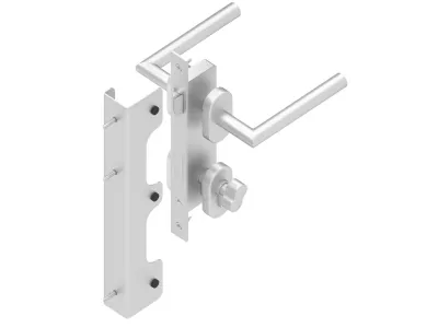 EASY-FENCE-ROM Alu-Torrahmen silber Produktbild #6