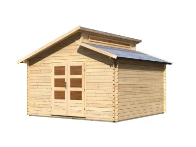 Gartenhaus BBH Värmland 2 28 mm natur Produktbild #4