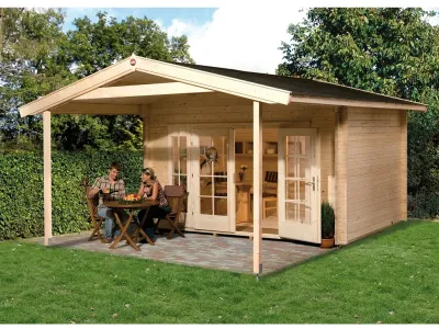 Gartenhaus 137 A Gr. 2 45 mm naturbelassen Produktbild #1