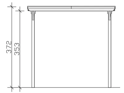 Caravan-Carport Emsland Produktbild #5