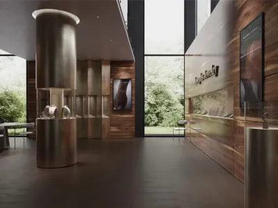 Korkboden Lederboden Ecorium Liguria Castano Produktbild #1