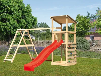 Spielturm Anna naturbelassen mit Varianten Produktbild #1