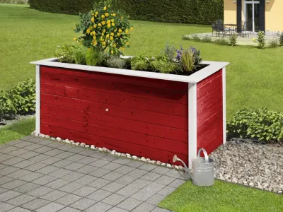 Profi-Hochbeet 669 C 28 mm schwedenrot Produktbild #1