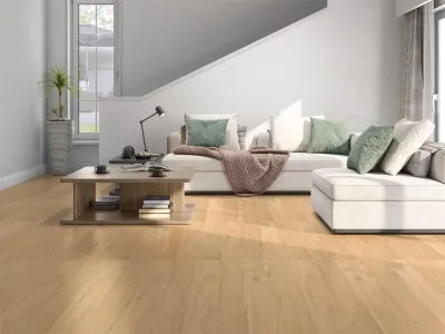 Massivholzdiele Eiche Rustikal RM geschliffen naturgeölt Produktbild #6