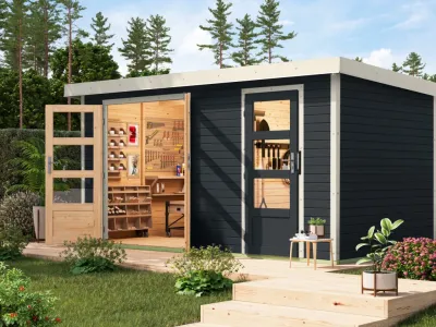 Gartenhaus Merkur 19 mm Produktbild #1