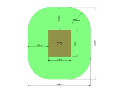 Spielturm Ship Tower KDI inkl. Rutsche grün Produktbild #7