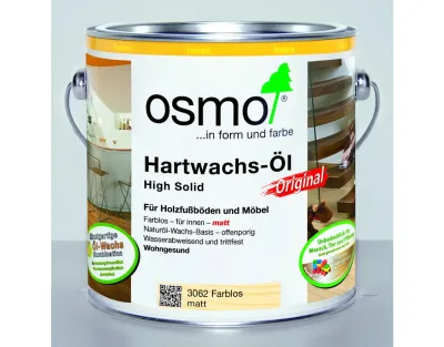 Hartwachs-Öl 3062 Farblos 2,5 Liter matt Produktbild #1