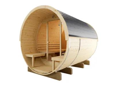 Saunafass Ellipso 2 natur Produktbild #4