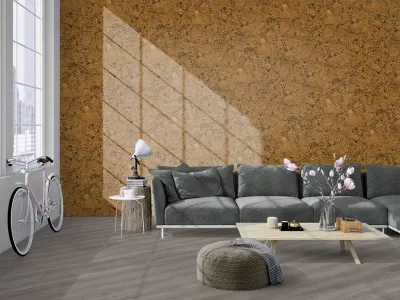 Kork Wandfliese DECODALLE Canyon mit PARAWAX-Oberfläche Produktbild #5