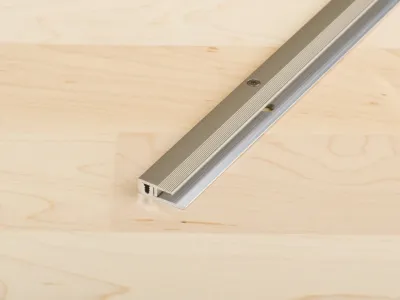 Abschlussprofil PROCOVER Designfloor S Aluminium eloxiert Edelstahl Produktbild #1