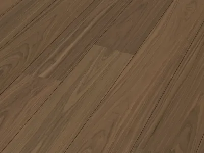 Lindura HD 400 Nussbaum amerikanisch lebhaft 8912 Landhausdiele Strukturiert Produktbild #1
