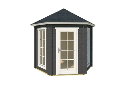 Pavillon Gartenlaube Inverness 44 carbongrau Produktbild #2