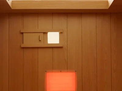 Infrarot-Wärmekabine Ruby Eck Produktbild #12